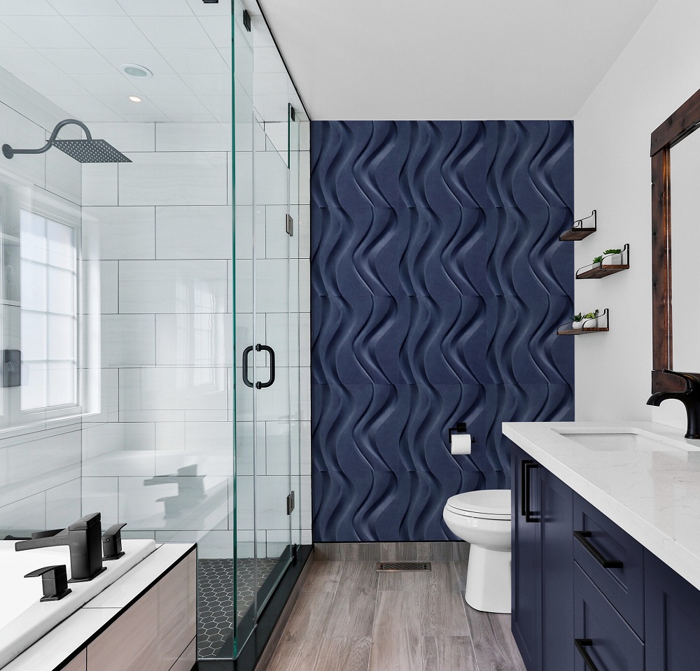 hajnalka hullámintás falpanel