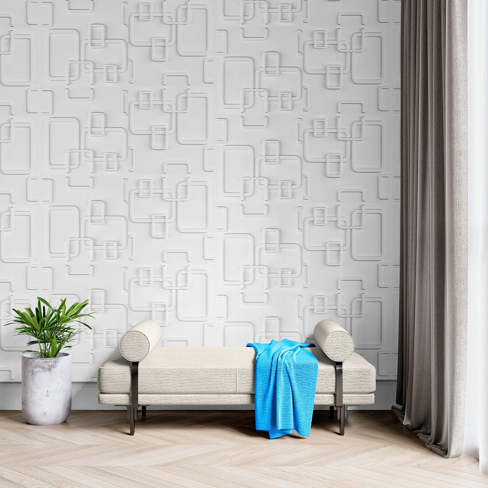 nóra 3d pvc dekor falpanel geometriai minta