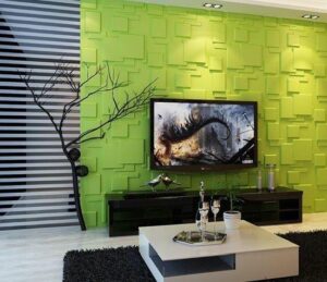 regina 3d négyzetek négyzetmintás falpanel