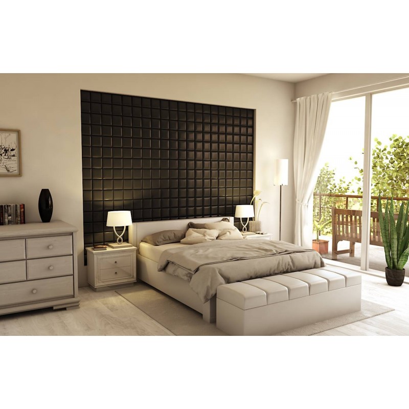 maipo-3d-falpanel éjsötét fekete