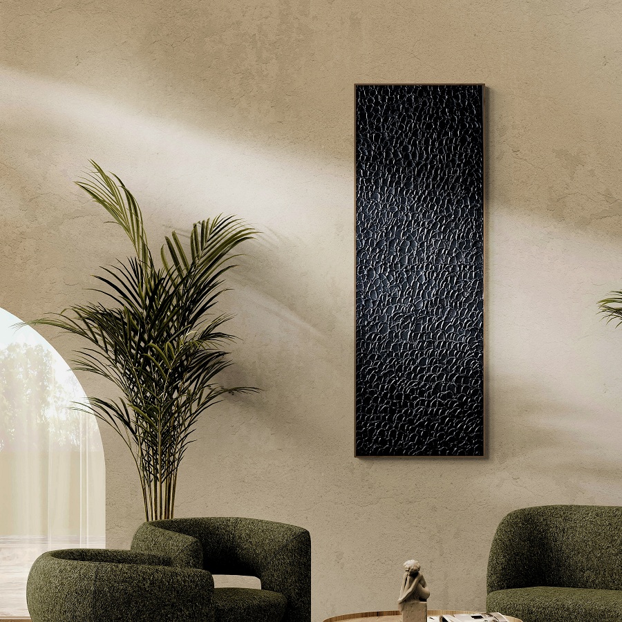 fekete textúrált 3d vászonkép fekete textúrált 3d vászonkép