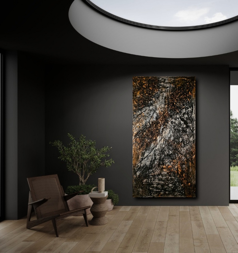3D Kőhatású faldekor Bronzos Ezüstös 140 cm x 70 cm 3D Kőhatású faldekor Bronzos Ezüstös 140 cm x 70 cm