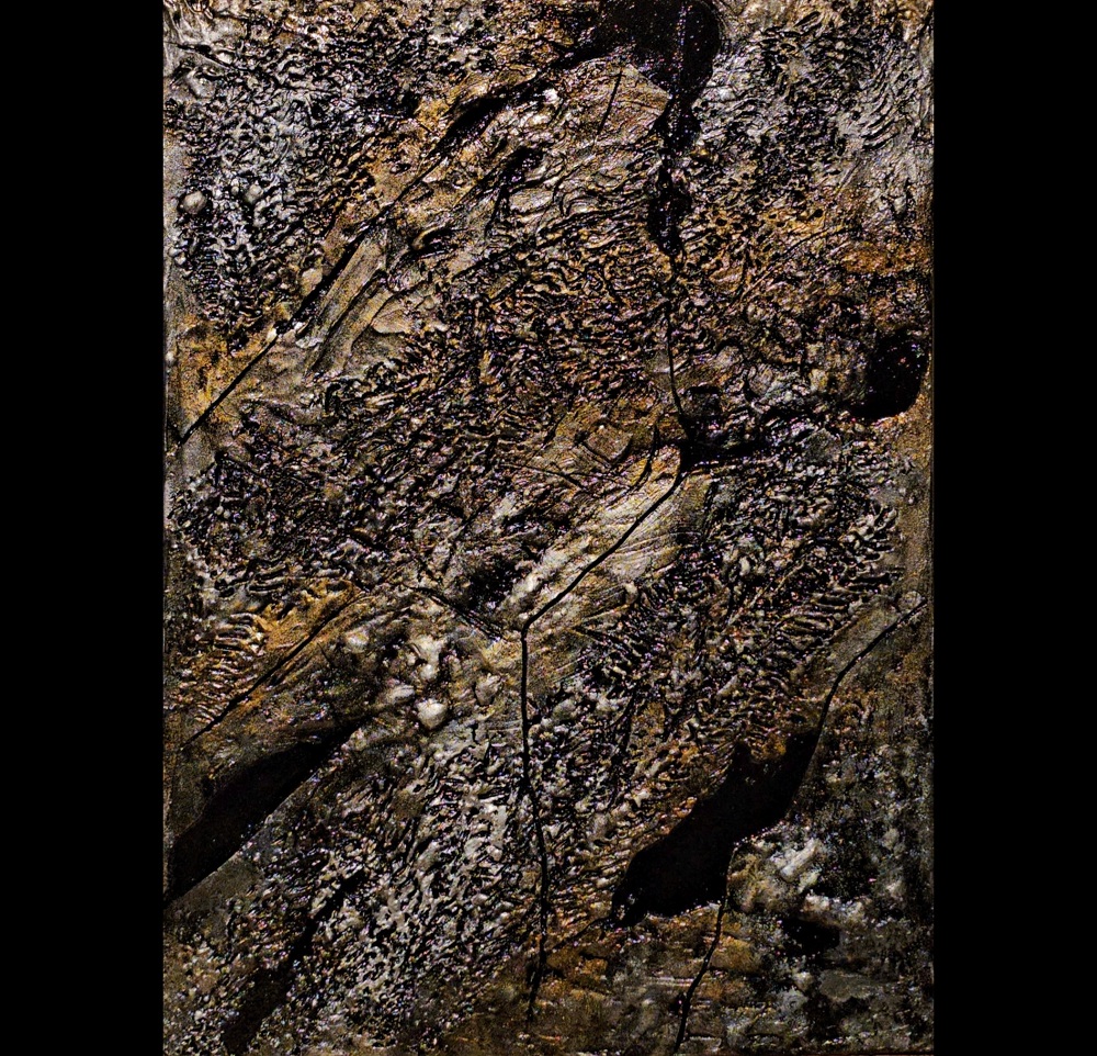 Bronzos 3D Kőhatású faldekoráció 70 cm x 50 cm Bronzos 3D Kőhatású faldekoráció 70 cm x 50 cm