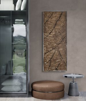 3d textúrált arany vászonkép