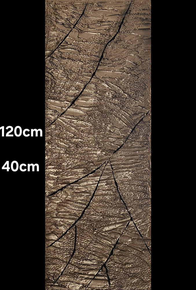 törtarany fekete arany falikép 120cm main